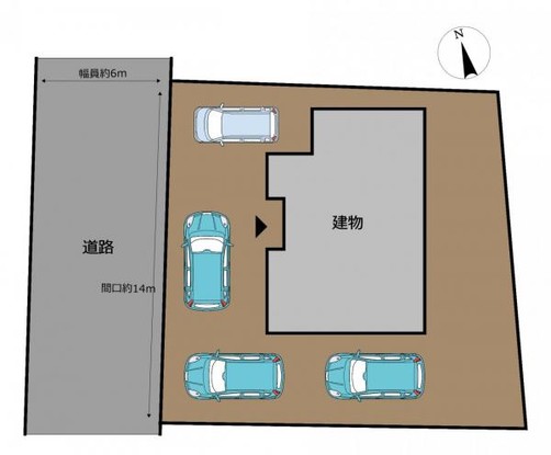 detached 青森県八戸市城下１丁目14-4　地代所ビル　1-C号室
