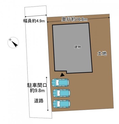 detached 青森県八戸市城下１丁目14-4　地代所ビル　1-C号室
