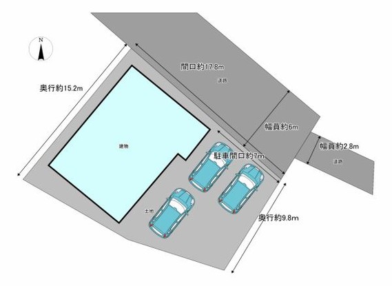 detached 青森県八戸市城下１丁目14-4　地代所ビル　1-C号室