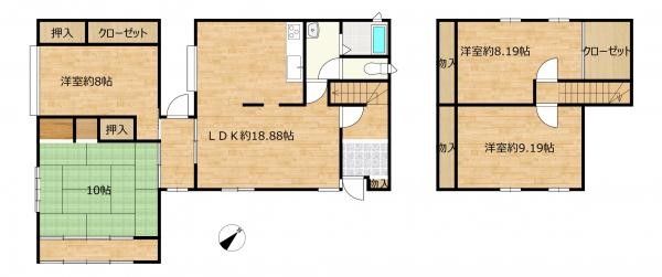 detached 岩手県盛岡市津志田中央２丁目17-1