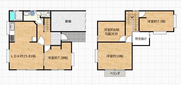 detached 岩手県盛岡市三本柳１０地割56-7　第三ミネルバビル　1階B号室