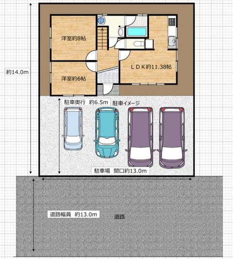 detached 岩手県盛岡市津志田中央２丁目17-1