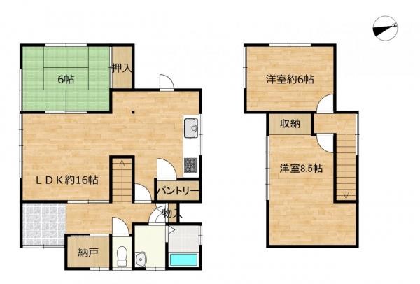detached 秋田県横手市婦気大堤字婦気前272-1　ベルウッド101号