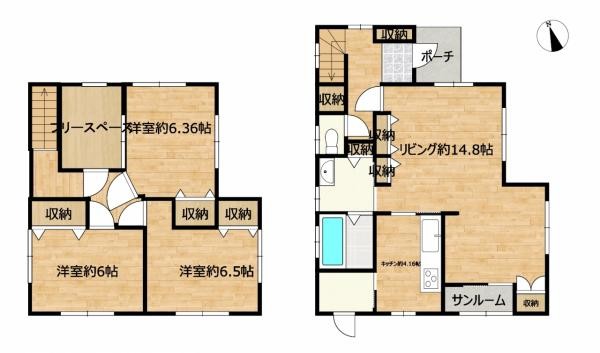 detached 秋田県横手市婦気大堤字婦気前272-1　ベルウッド101号