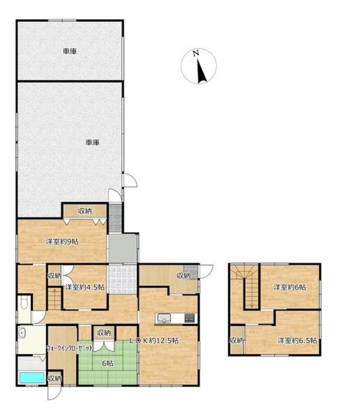 detached 秋田県横手市婦気大堤字婦気前272-1　ベルウッド101号
