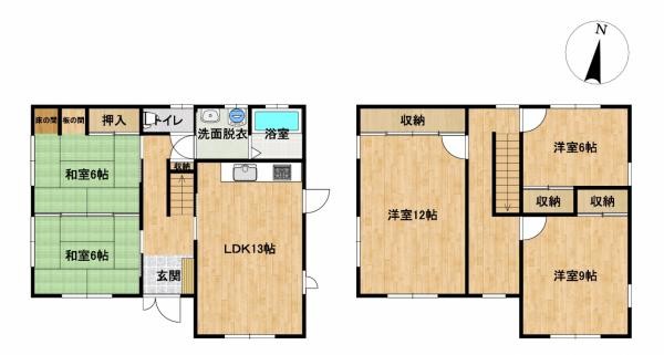 detached 山形県山形市鉄砲町３丁目3-11　フェアリーテール　2-E