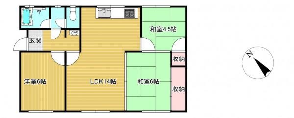 detached 山形県山形市鉄砲町３丁目3-11　フェアリーテール　2-E