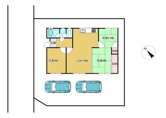 detached 山形県山形市鉄砲町３丁目3-11　フェアリーテール　2-E
