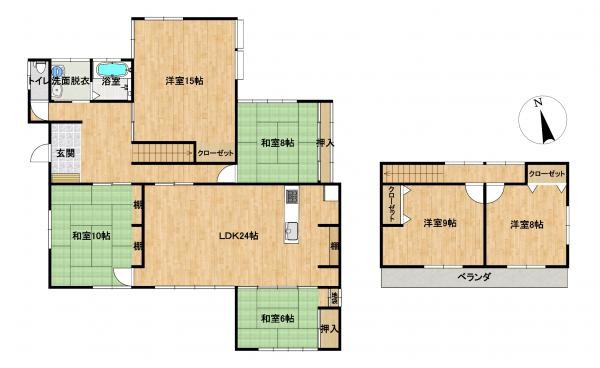 detached 山形県山形市鉄砲町３丁目3-11　フェアリーテール　2-E