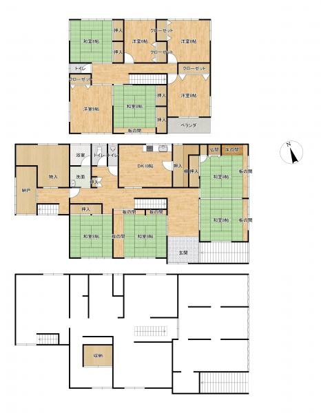 detached 山形県山形市鉄砲町３丁目3-11　フェアリーテール　2-E