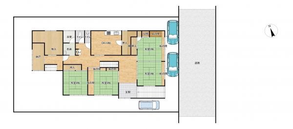 detached 山形県山形市鉄砲町３丁目3-11　フェアリーテール　2-E
