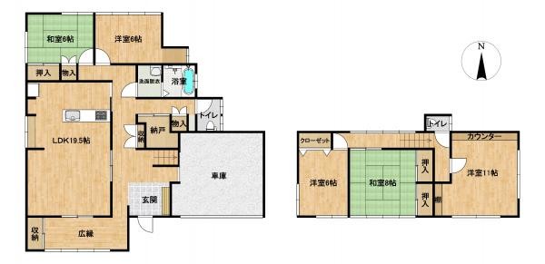 detached 山形県山形市鉄砲町３丁目3-11　フェアリーテール　2-E