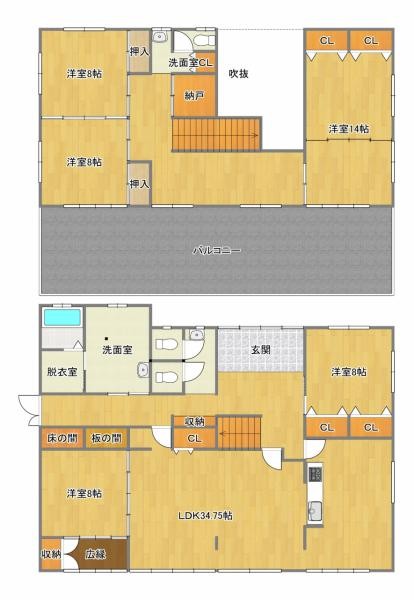 detached 福島県福島市野田町７丁目１２－３８野田プラザ２号室