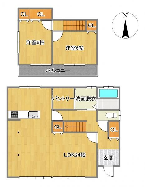 detached 福島県福島市野田町７丁目１２－３８野田プラザ２号室