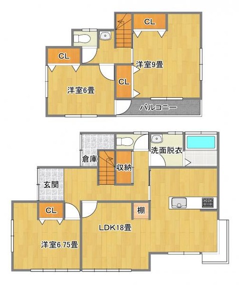 detached 福島県福島市野田町７丁目１２－３８野田プラザ２号室
