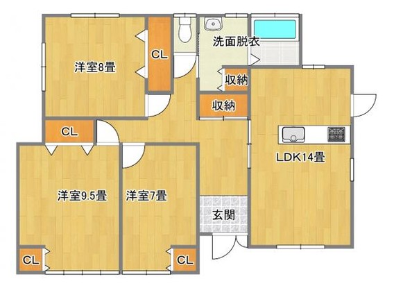detached 福島県いわき市平字作町一丁目8番地の1　作町1丁目　ニュー大室屋ビル　２階