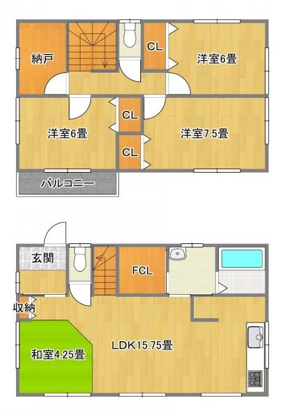 detached 福島県いわき市平字作町一丁目8番地の1　作町1丁目　ニュー大室屋ビル　２階