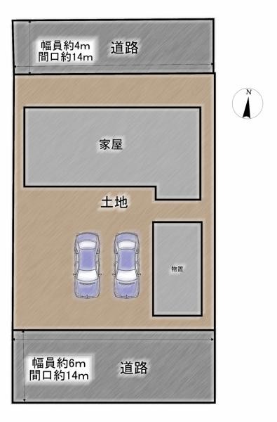 detached 福島県会津若松市町北町大字上荒久田字崖下77-2