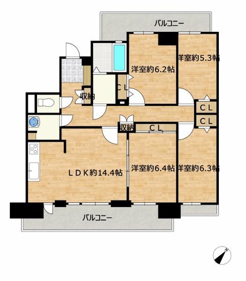 apartment 新潟県新潟市中央区小張木３丁目10-25