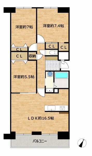 apartment 新潟県新潟市東区新石山２丁目
地図を見る