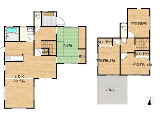 detached 茨城県東茨城郡城里町大字石塚
地図を見る