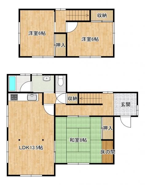 detached 茨城県東茨城郡茨城町大字長岡
地図を見る