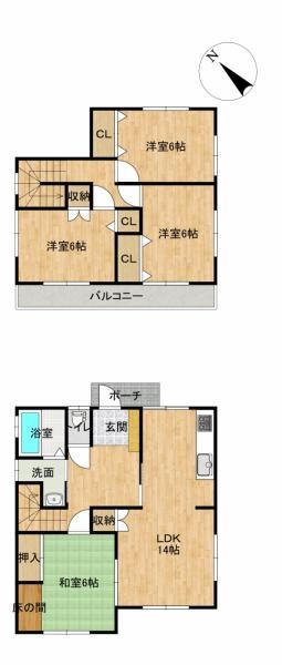 detached 群馬県渋川市北橘町下箱田
地図を見る