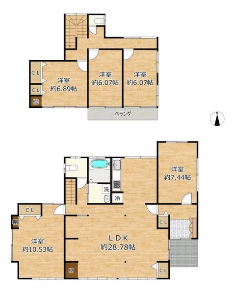 detached 栃木県宇都宮市大和１丁目8-5 グランド陽南1F