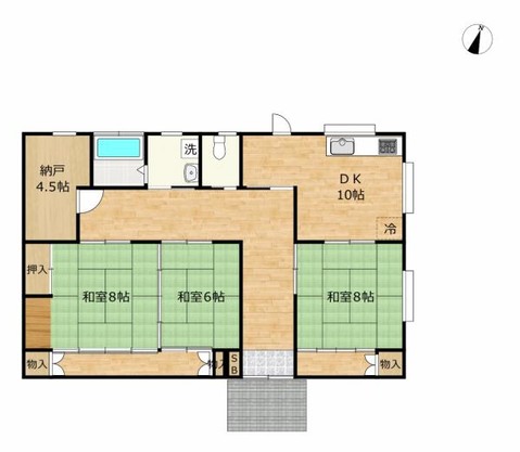 detached 栃木県小山市城北５丁目15-11 峯ビル 1階