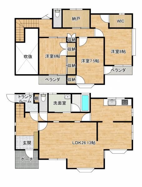 detached 千葉県大網白里市上谷新田
地図を見る