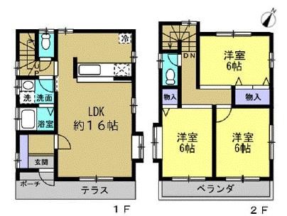detached 東京都八王子市大和田町４丁目２７－４　ともえビル２階B号室
