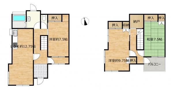 detached 埼玉県北葛飾郡松伏町大字金杉
地図を見る