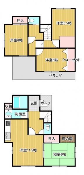 detached 埼玉県越谷市東越谷４丁目28-28
