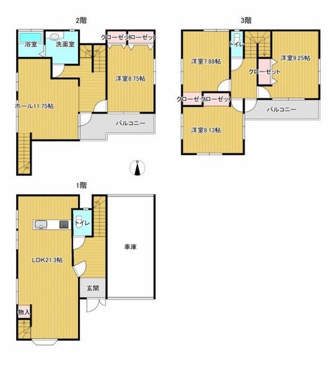 detached 埼玉県春日部市緑町２丁目
地図を見る
