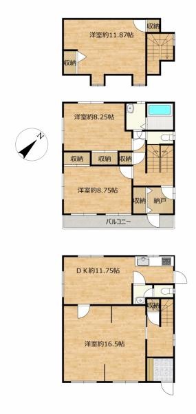 detached 山梨県中巨摩郡昭和町西条新田
地図を見る