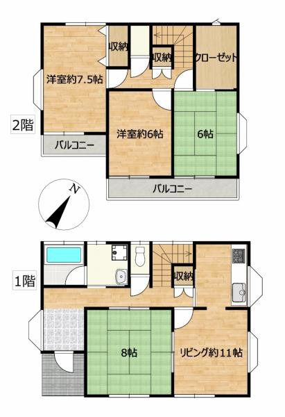 detached 山梨県甲府市上石田１丁目16-23
