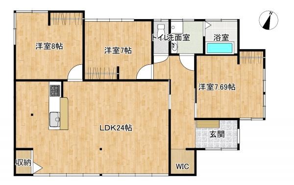 detached 長野県長野市若里７丁目11番8号　坂田ビル　3階