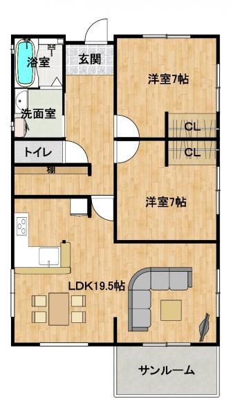 detached 長野県長野市若里７丁目11番8号　坂田ビル　3階