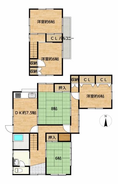 detached 長野県松本市庄内１丁目10-11　グランビュー東和１F