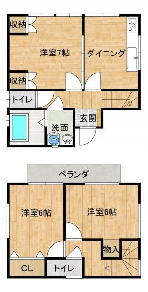 detached 長野県上伊那郡箕輪町大字東箕輪小河内
地図を見る