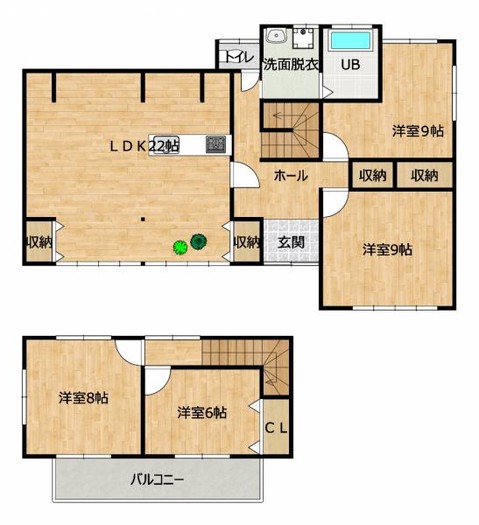 detached 静岡県静岡市駿河区下島114蔵敷ビル２階 1号室