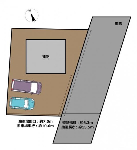 detached 静岡県磐田市小立野3番地1 遊歩道（二美ビル）1階中南