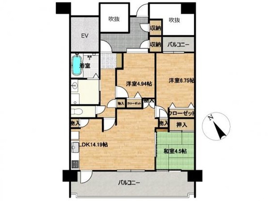 apartment 岐阜県岐阜市鏡島精華１丁目3-17岐陽第一ビル7階北