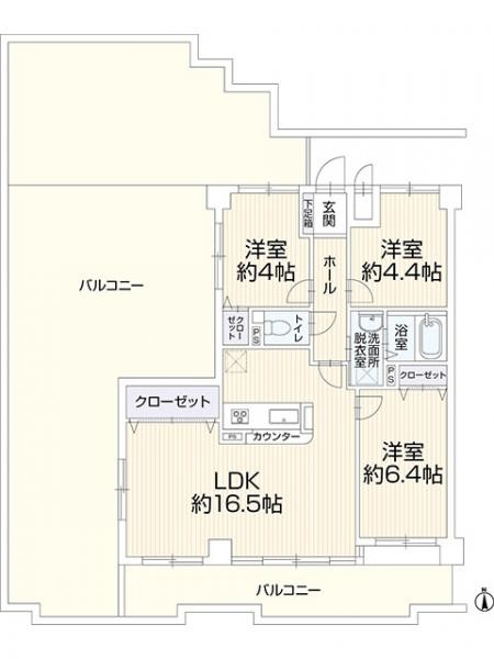 apartment 岐阜県岐阜市鏡島精華１丁目3-17岐陽第一ビル7階北