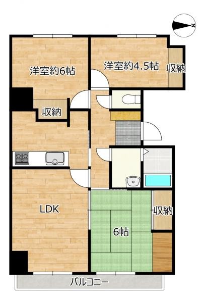 apartment 富山県富山市東田地方町１丁目
地図を見る