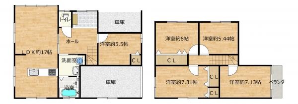 detached 石川県河北郡津幡町字加賀爪
地図を見る
