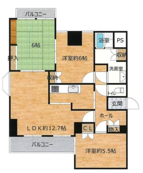 apartment 福井県福井市松本３丁目
地図を見る