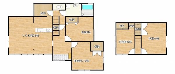 detached 福井県勝山市郡町１丁目
地図を見る