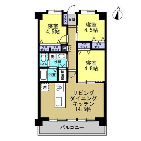 apartment 福井県福井市西谷１丁目
地図を見る