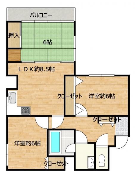 apartment 福井県福井市文京１丁目
地図を見る